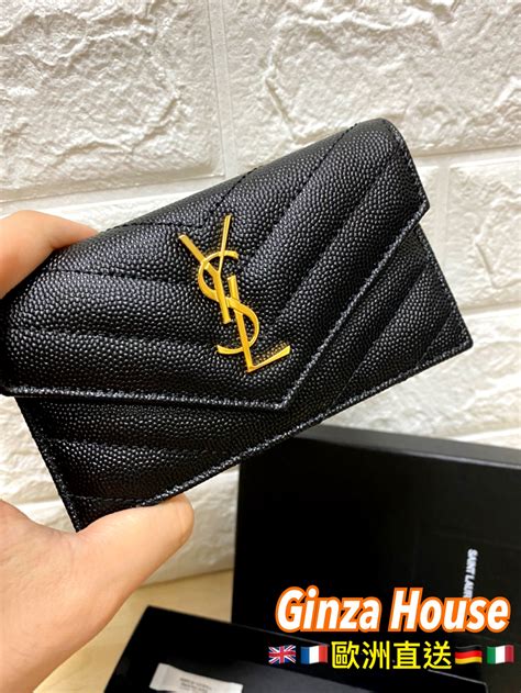 ysl monogram fragments flap card|farfetch ysl wallet.